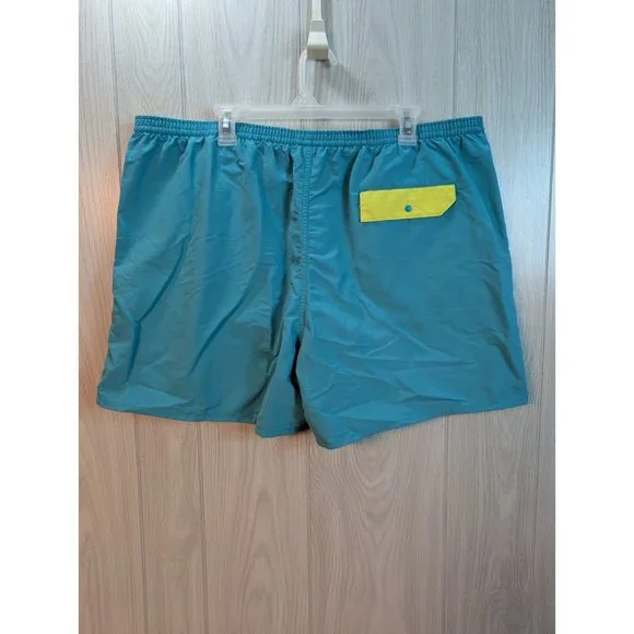 Patagonia Subtidal Blue 5" Inseam Waist Baggies Lights Shorts Men's Size XXL - Picture 3 of 7
